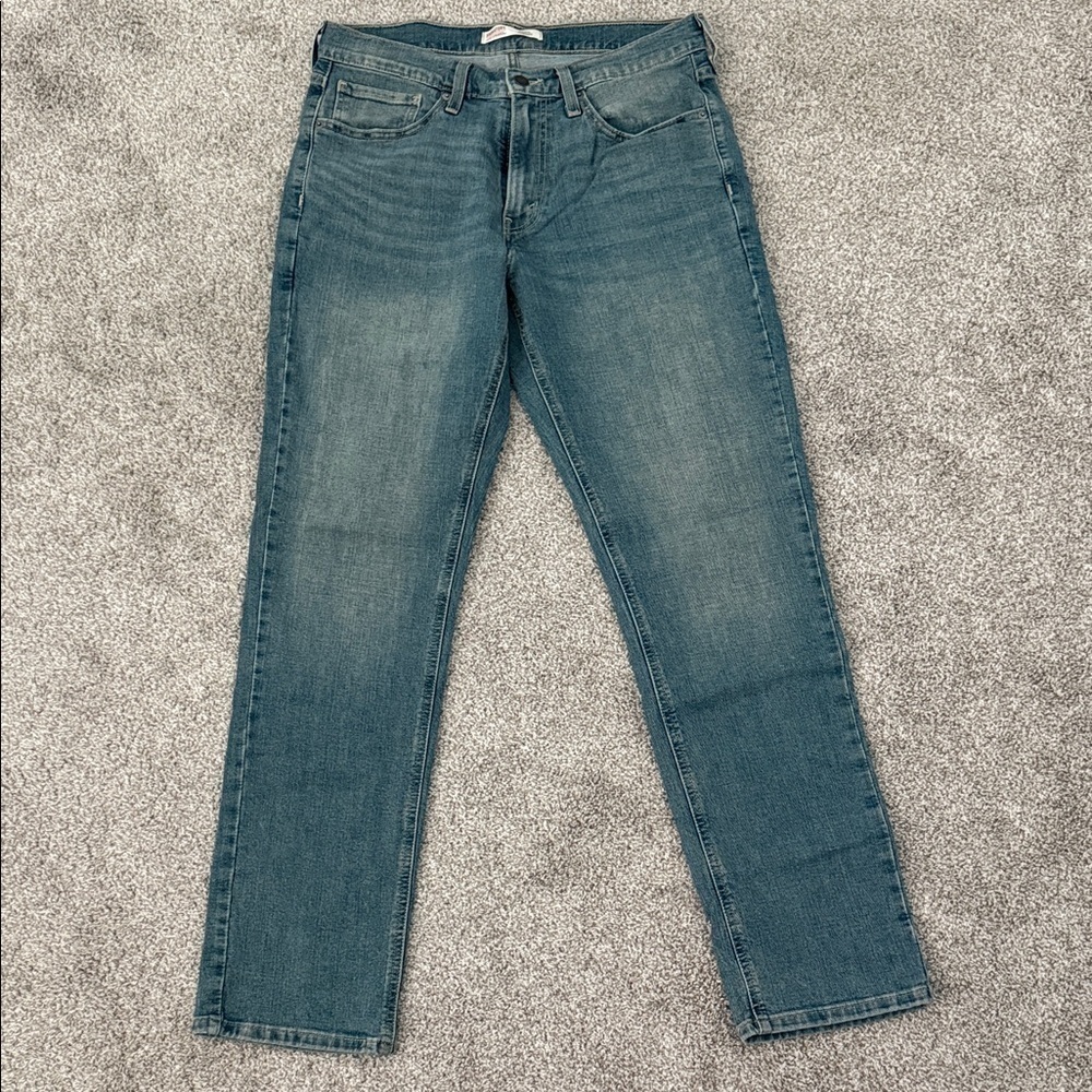 Signature by Levi Strauss Men's Slim Straight Jeans - Blue